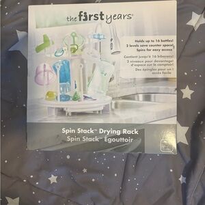 Spin Stack Drying Rack - White